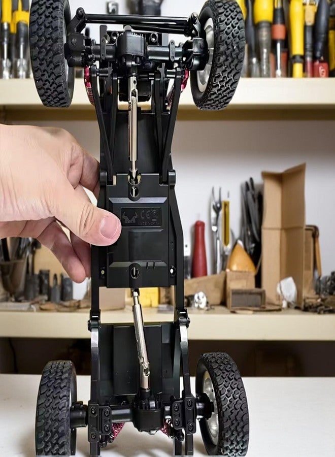 KH866 MN78 Metal RC Drive Shaft 69mm-93mm with 3mm to 4mm Shaft Sleeve for MN78 MN-78 MN 78 1/12 Crawler Car Upgrade Universal Parts Accessories (Silver) - Image 4